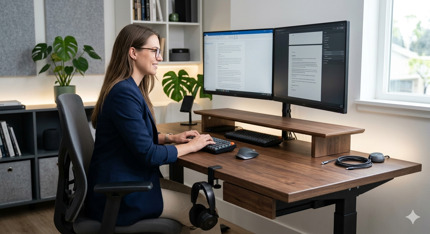 Organized desk