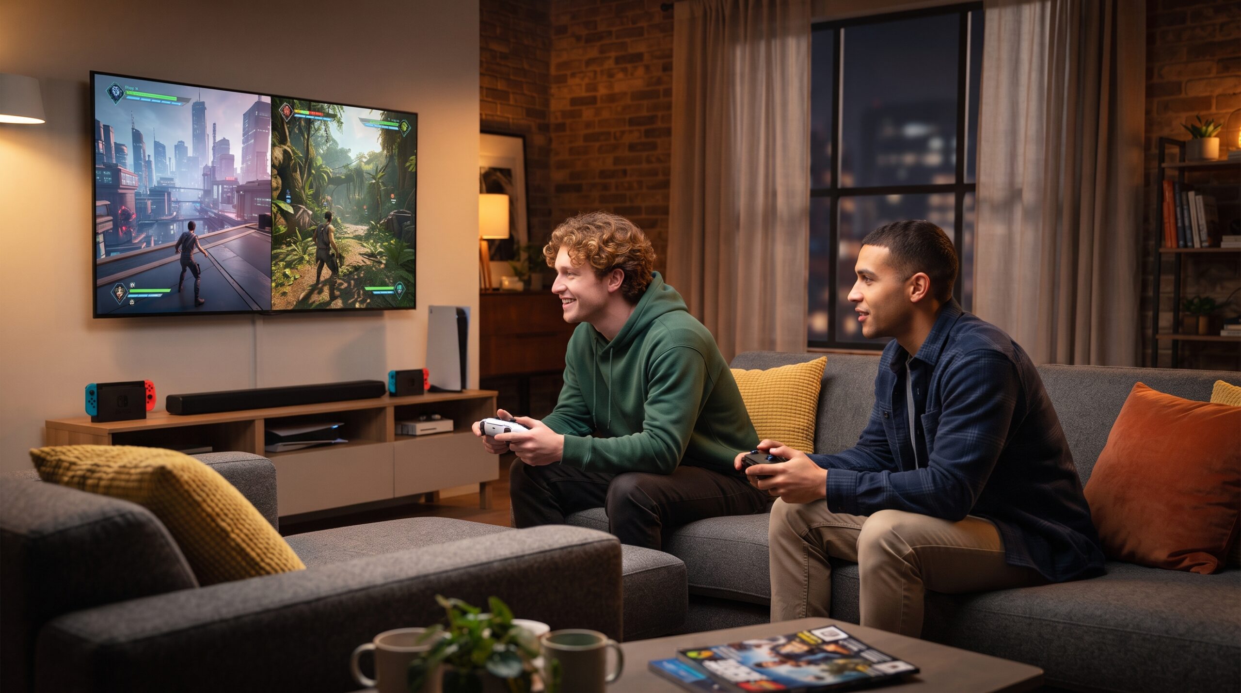 Split Screen Games